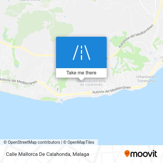 Calle Mallorca De Calahonda map