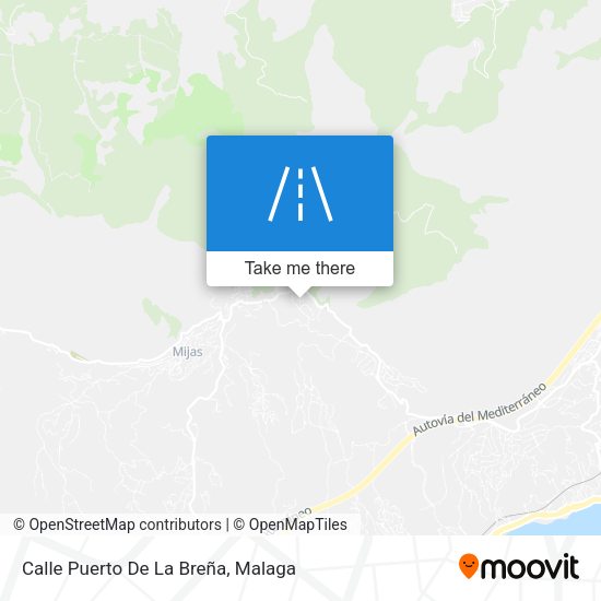Calle Puerto De La Breña map