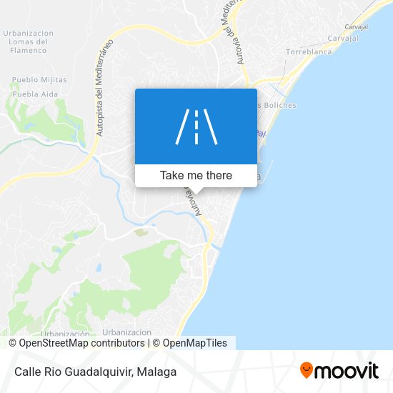 Calle Rio Guadalquivir map