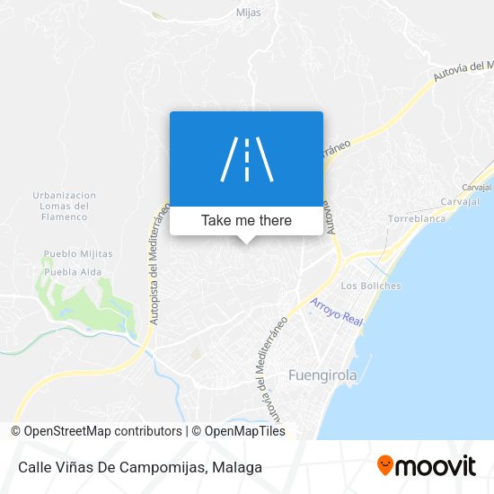 Calle Viñas De Campomijas map