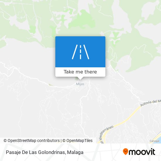 Pasaje De Las Golondrinas map