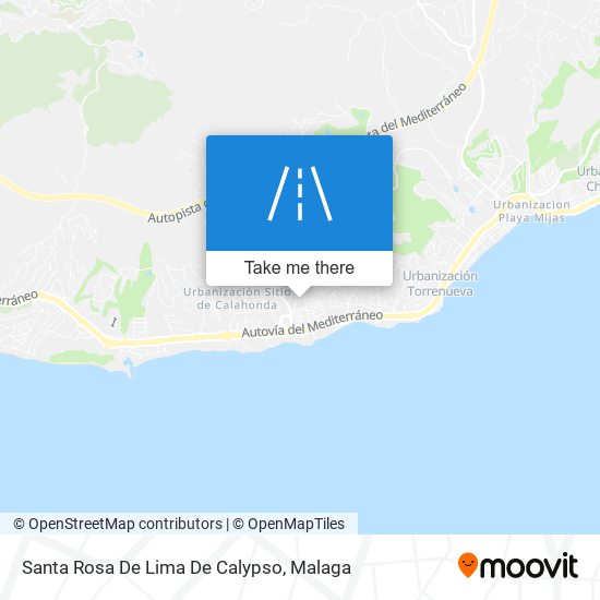 mapa Santa Rosa De Lima De Calypso