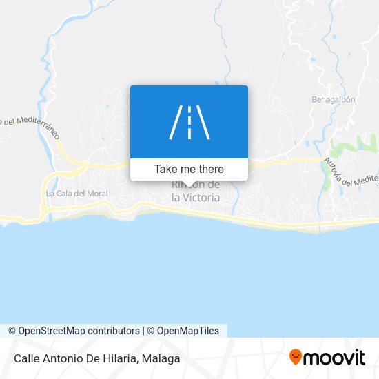 Calle Antonio De Hilaria map