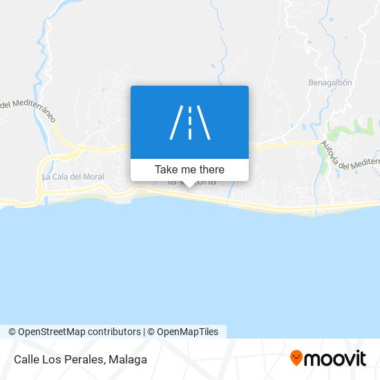 Calle Los Perales map