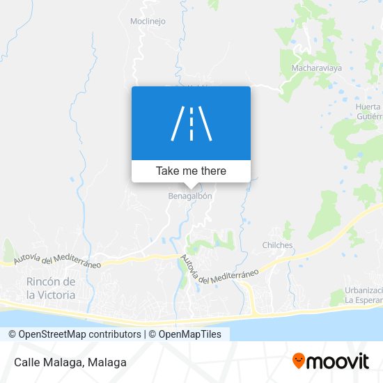 Calle Malaga map