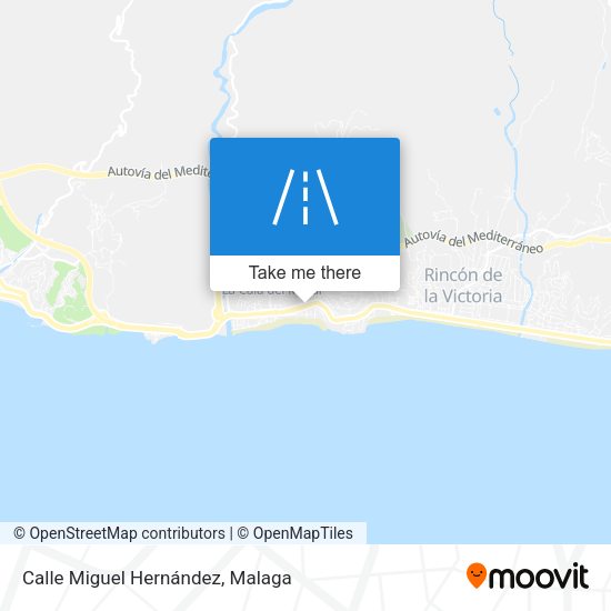 Calle Miguel Hernández map