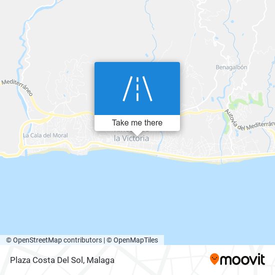mapa Plaza Costa Del Sol