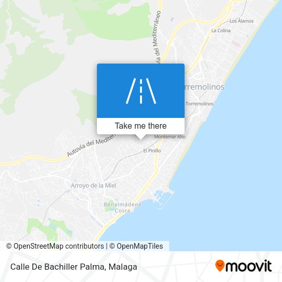 Calle De Bachiller Palma map