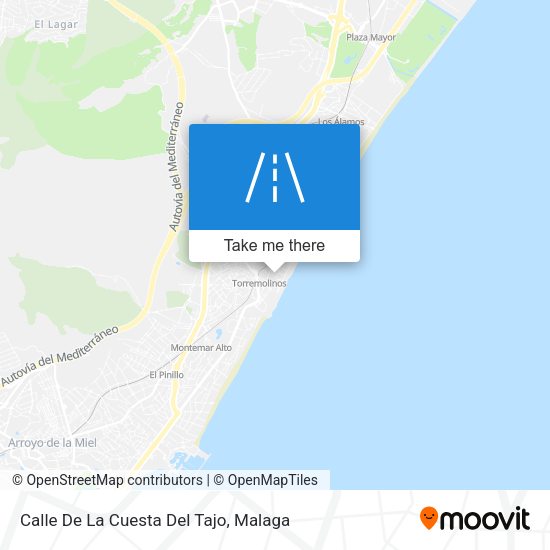 Calle De La Cuesta Del Tajo map