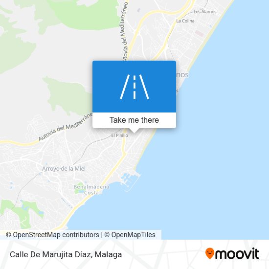 Calle De Marujita Díaz map