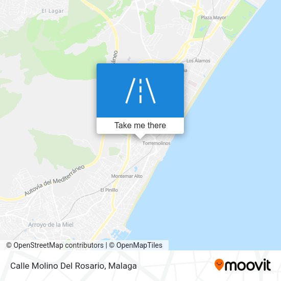 Calle Molino Del Rosario map