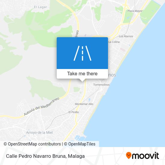 Calle Pedro Navarro Bruna map