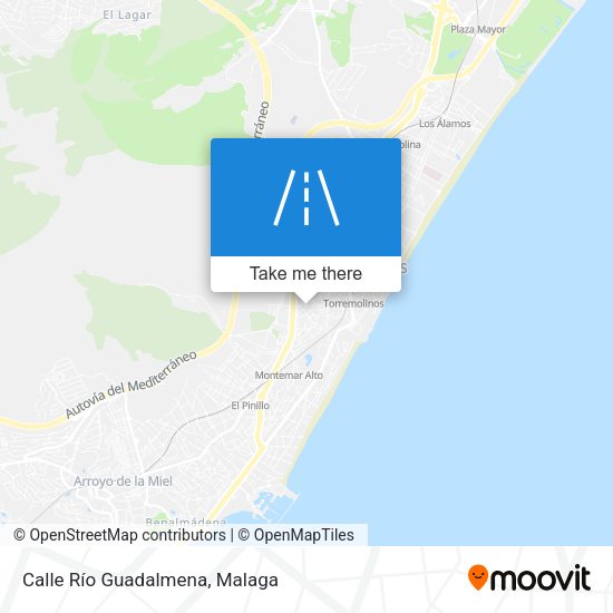 Calle Río Guadalmena map