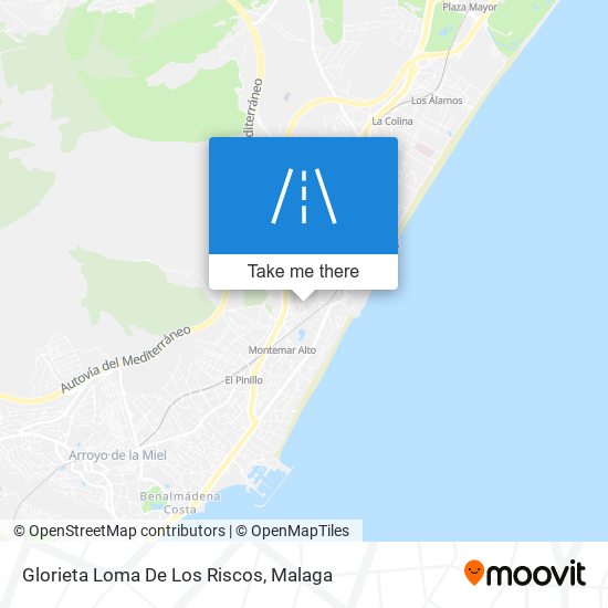 mapa Glorieta Loma De Los Riscos