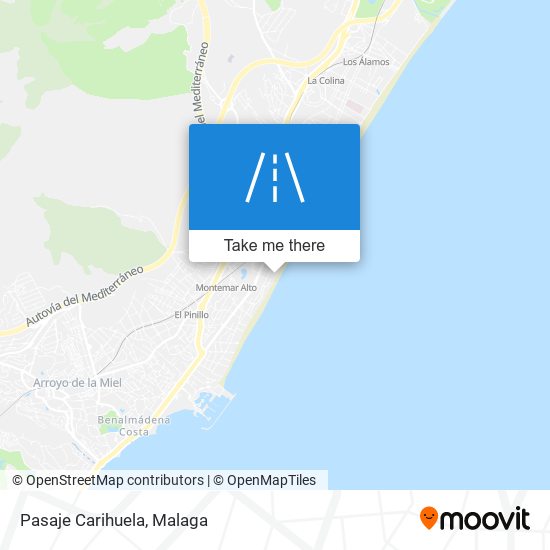 Pasaje Carihuela map