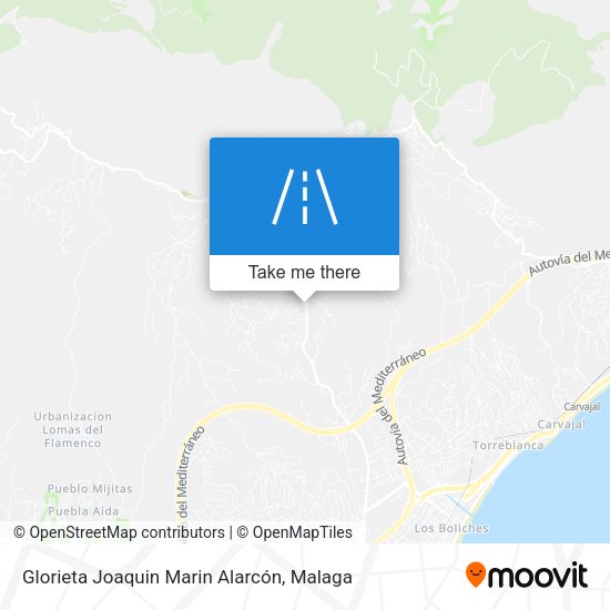 Glorieta Joaquin Marin Alarcón map
