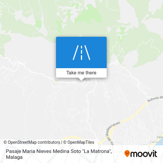 Pasaje Maria Nieves Medina Soto "La Matrona" map