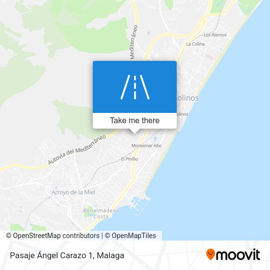 Pasaje Ángel Carazo 1 map