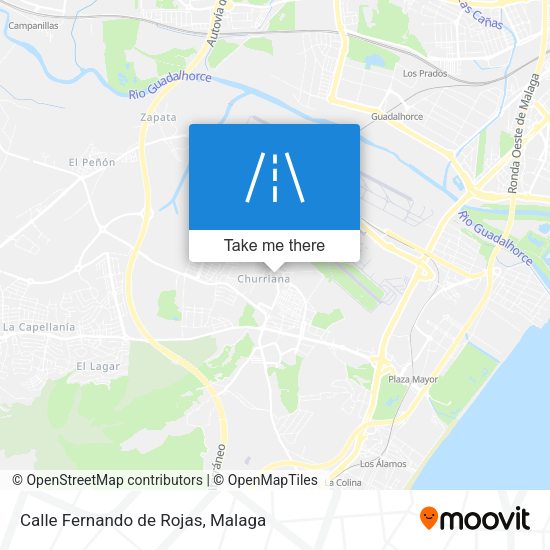 Calle Fernando de Rojas map