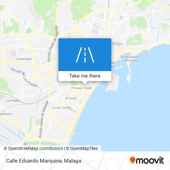 mapa Calle Eduardo Marquina