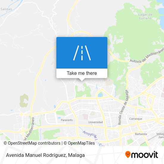 Avenida Manuel Rodríguez map