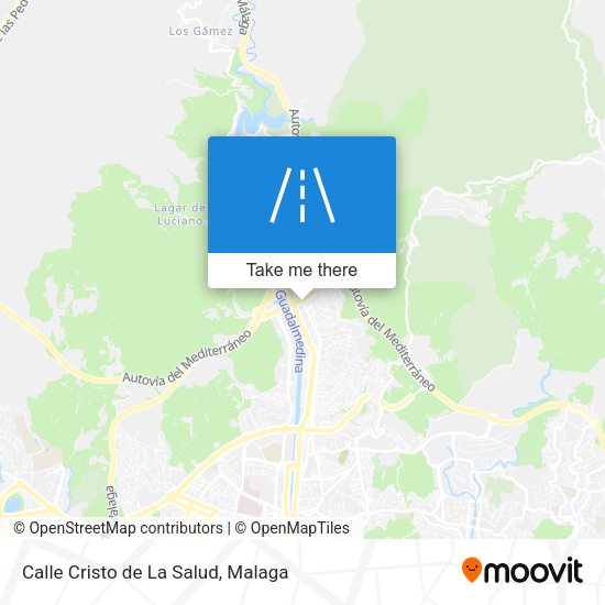 Calle Cristo de La Salud map