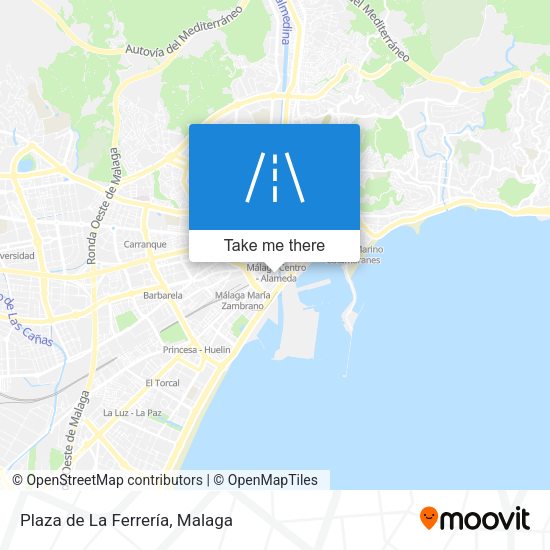 Plaza de La Ferrería map