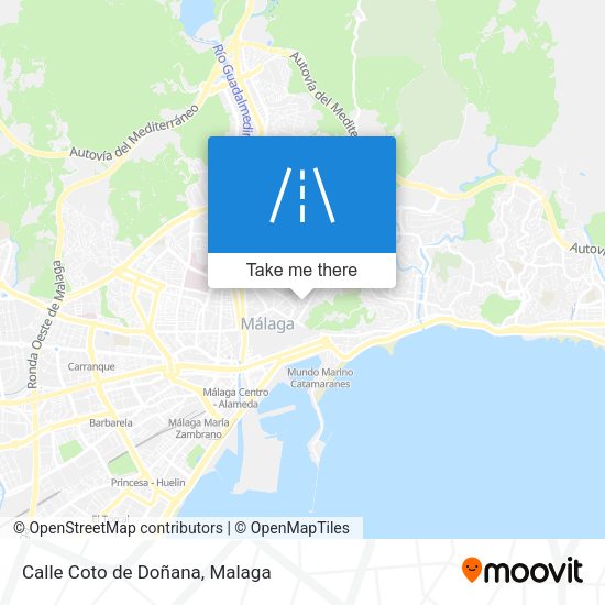 Calle Coto de Doñana map