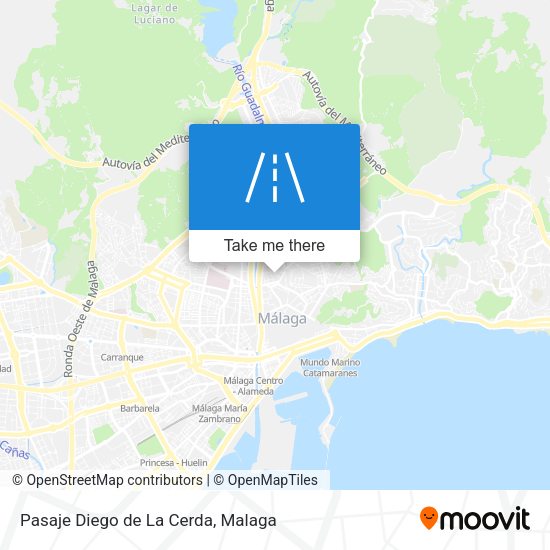 Pasaje Diego de La Cerda map