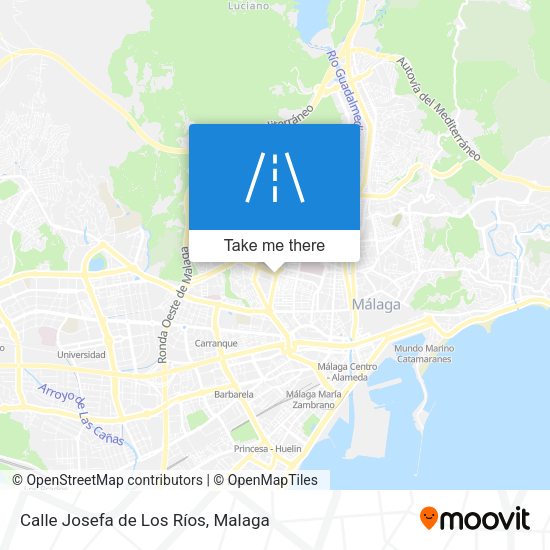 Calle Josefa de Los Ríos map