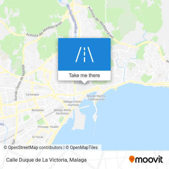 Calle Duque de La Victoria map