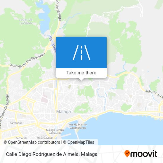 Calle Diego Rodríguez de Almela map