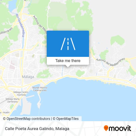 Calle Poeta Aurea Galindo map
