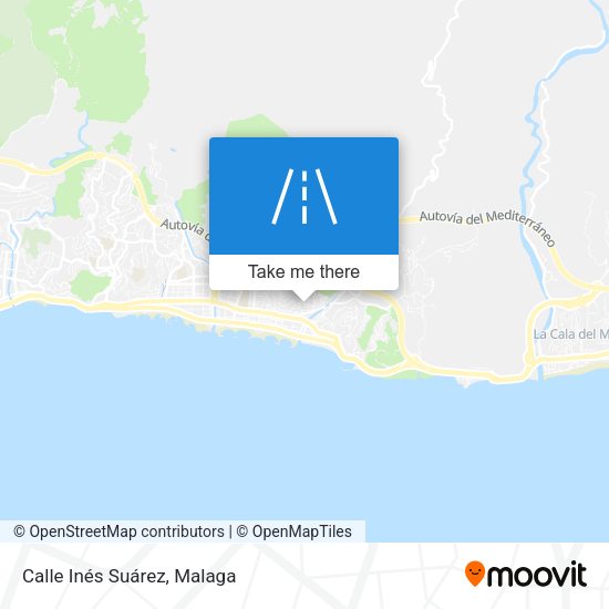 Calle Inés Suárez map