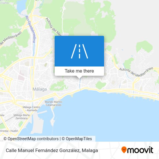 Calle Manuel Fernández González map
