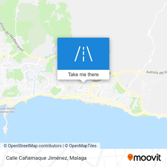 Calle Cañamaque Jiménez map