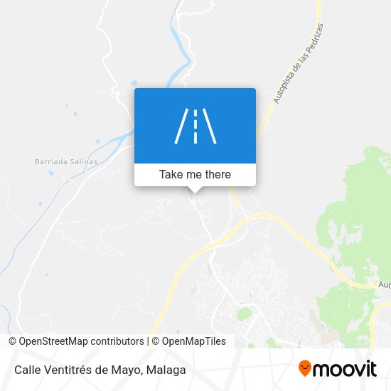 Calle Ventitrés de Mayo map