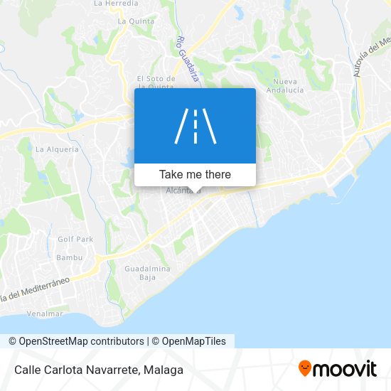 Calle Carlota Navarrete map