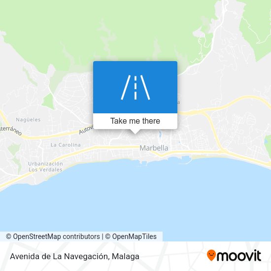 Avenida de La Navegación map