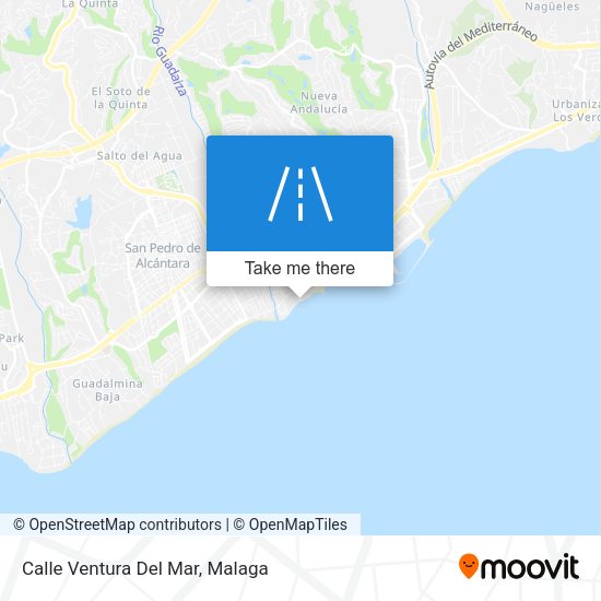 Calle Ventura Del Mar map