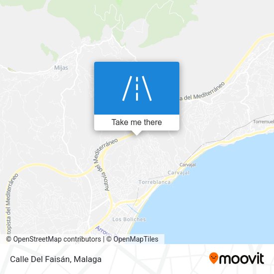 Calle Del Faisán map