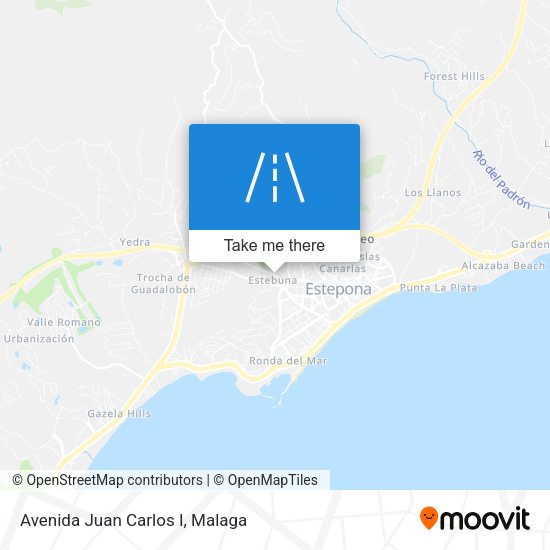 Avenida Juan Carlos I map