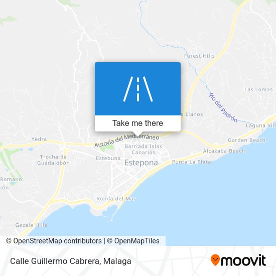 Calle Guillermo Cabrera map