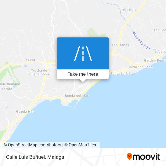 Calle Luis Buñuel map