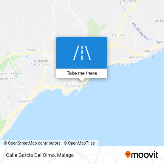 Calle Garcia Del Olmo map