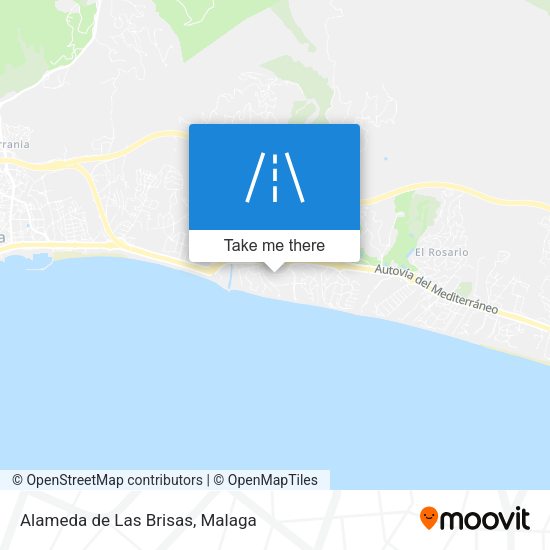 Alameda de Las Brisas map
