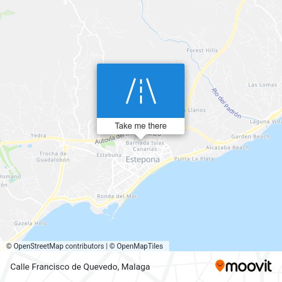 Calle Francisco de Quevedo map