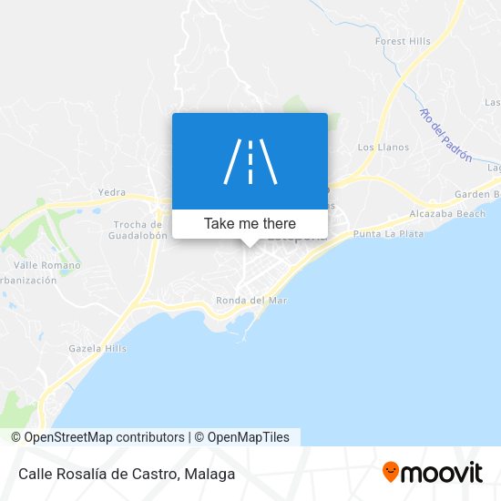 Calle Rosalía de Castro map