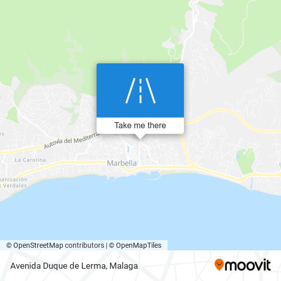 mapa Avenida Duque de Lerma