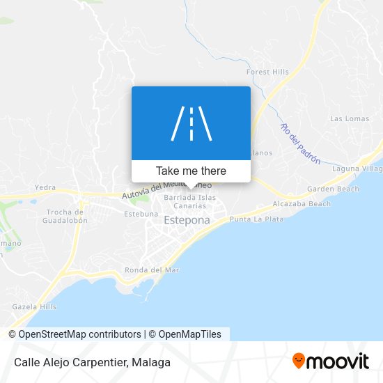 Calle Alejo Carpentier map